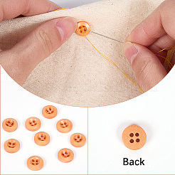 Wood Buttons&nbsp;BUTT-CY0001-04A-03