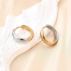 304 Stainless Steel Hoop Earrings&nbsp;EJEW-Z123-01B-GP