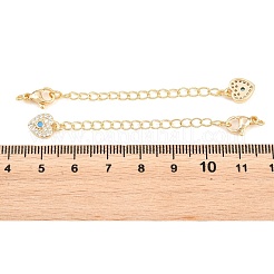 Brass Curb Chain Extender&nbsp;KK-P354-20G