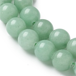 Natural Green Aventurine Round Beads Strands&nbsp;G-S150-8mm-2