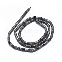 Natural Larvikite Beads Strand&nbsp;G-A177-01S-05