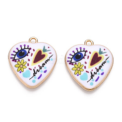 Printed Alloy Pendants&nbsp;ENAM-ZX002-36G