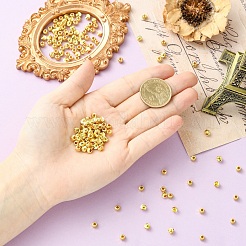 50Pcs Brass Spacer Beads&nbsp;KK-YW0004-11G