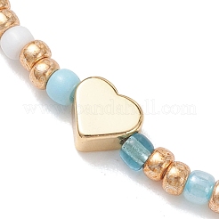 3Pcs Glass Seed Beads Stretch Bracelets for Women&nbsp;BJEW-MZ00290