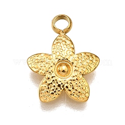 304 Stainless Steel Pendants&nbsp;STAS-M116-30G
