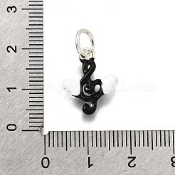Alloy Enamel Pendants&nbsp;ENAM-D303-04P-01