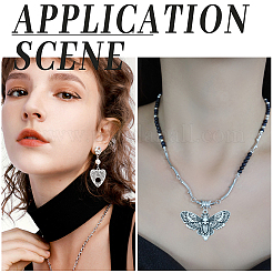 48PCS 12Style Tibetan Style Alloy Pendants&nbsp;TIBE-SC0007-15