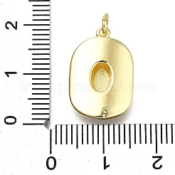 Brass Enamel Pendants&nbsp;KK-K400-20G-02