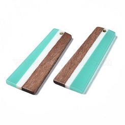 Resin & Walnut Wood Pendants&nbsp;RESI-S389-073A-A