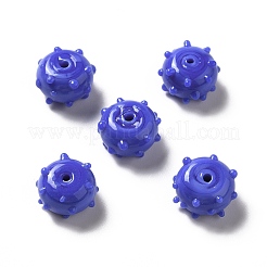 Handmade Bumpy Lampwork Beads&nbsp;LAMP-E023-06B