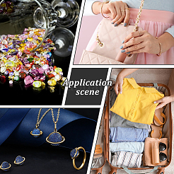 Velvet Jewelry Flap Pouches&nbsp;ABAG-WH0038-43F