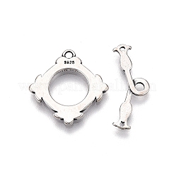 Jewelry Clasps&nbsp;STER-T007-75AS