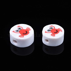 Handmade Polymer Clay Beads&nbsp;CLAY-N007-005