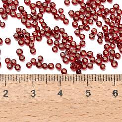 Silver Lined Glass Seed Beads&nbsp;SEED-H004-01B