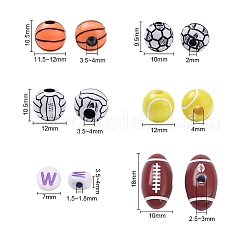 Acrylic Beads Set&nbsp;DIY-YW0003-46