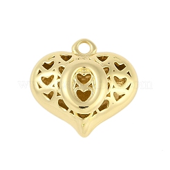 Hollow Brass Pendants for Valentine's Day&nbsp;KK-M289-03O-G