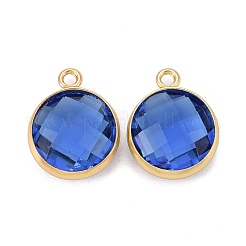 Glass Charms&nbsp;KK-C228-02G-M2