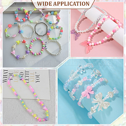 500Pcs 10 Styles Opaque Acrylic Beads&nbsp;MACR-ME0001-04