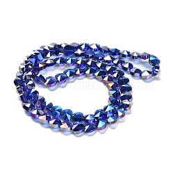 Electroplate Glass Beads Strands&nbsp;EGLA-B004-01A-AB03
