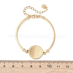 Religion 304 Stainless Steel Link Bracelets for Women&nbsp;BJEW-F524-02B-G