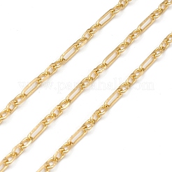 Rack Plating Brass Figaro Chains&nbsp;CHC-F016-12G