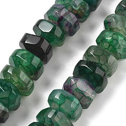 Natural Dragon Veins Agate Beads Strands&nbsp;G-K392-A02
