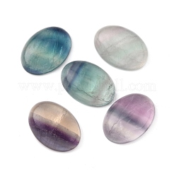 Natural Fluorite Cabochons&nbsp;G-I065-18x13mm