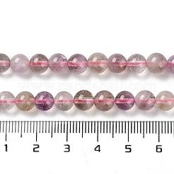 Natural Purple Rutilated Quartz Beads Strands&nbsp;G-M427-A01-01