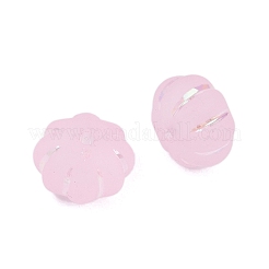 Frosted Transparent Acrylic Beads&nbsp;OACR-P029-03B-05