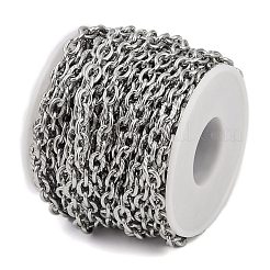 Non-Tarnish 304 Stainless Steel Link Chains&nbsp;CHS-A013-06P