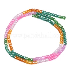 Cubic Zirconia Beads Strands&nbsp;ZIRC-P125-2x3mm-19
