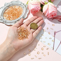 Transparent Flat Back Glass Rhinestone Cabochons&nbsp;MRMJ-T063-369B