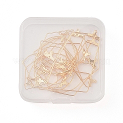 304 Stainless Steel Wire Pendants&nbsp;STAS-X0017-15G