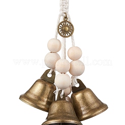 Iron Bell Pendant Decoration&nbsp;HJEW-JM02260
