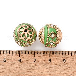 Handmade Resin Indonesia Beads&nbsp;IPDL-E010-20-A-01KCG