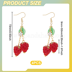 2Pair 304 Stainless Steel Dangle Earring&nbsp;EJEW-UN00071