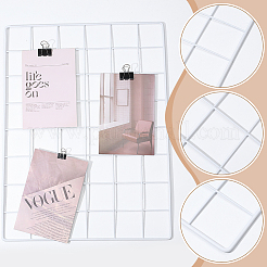 4 Bags Spray Printed Iron Mesh Wall Mounted Hanging Display Stands&nbsp;ODIS-WR0001-18B