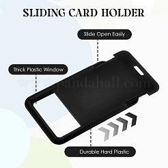Plastic ID Card Holders&nbsp;AJEW-WH20017-23A