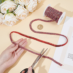 5 Yards Glass Rhinestone Cup Chains&nbsp;RB-WH0013-01C