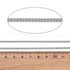 304 Stainless Steel Curb Chains&nbsp;CHS-M009-10P-02