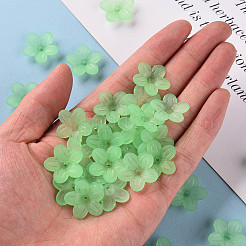 Frosted Acrylic Bead Caps&nbsp;MACR-S371-08A-733