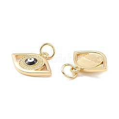 Rack Plating Brass Enamel Pendants&nbsp;LS-KK-D073-28G-01