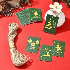 100Pcs Rectangle Paper Gift Tags&nbsp;CDIS-FS0001-19B