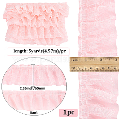 5 Yards Double Polyester Lace Trim for Sewing Decoration&nbsp;OCOR-GF0005-06B