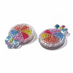 Transparent Resin Decoden Cabochons&nbsp;CRES-N034-13