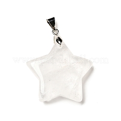 Natural Quartz Crystal Pendants&nbsp;G-I319-04P-06