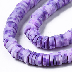Handmade Polymer Clay Beads Strands&nbsp;CLAY-N008-010-157-A