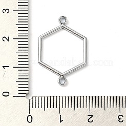 Rack Plating Alloy Links Connector Charms&nbsp;PALLOY-K023-04P