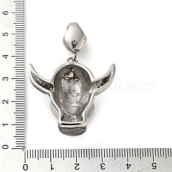 Halloween 304 Stainless Steel Enamel Pendants&nbsp;STAS-Q317-05A-AS