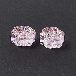 Electroplated Glass Beads&nbsp;LS-GLAA-G090-01E